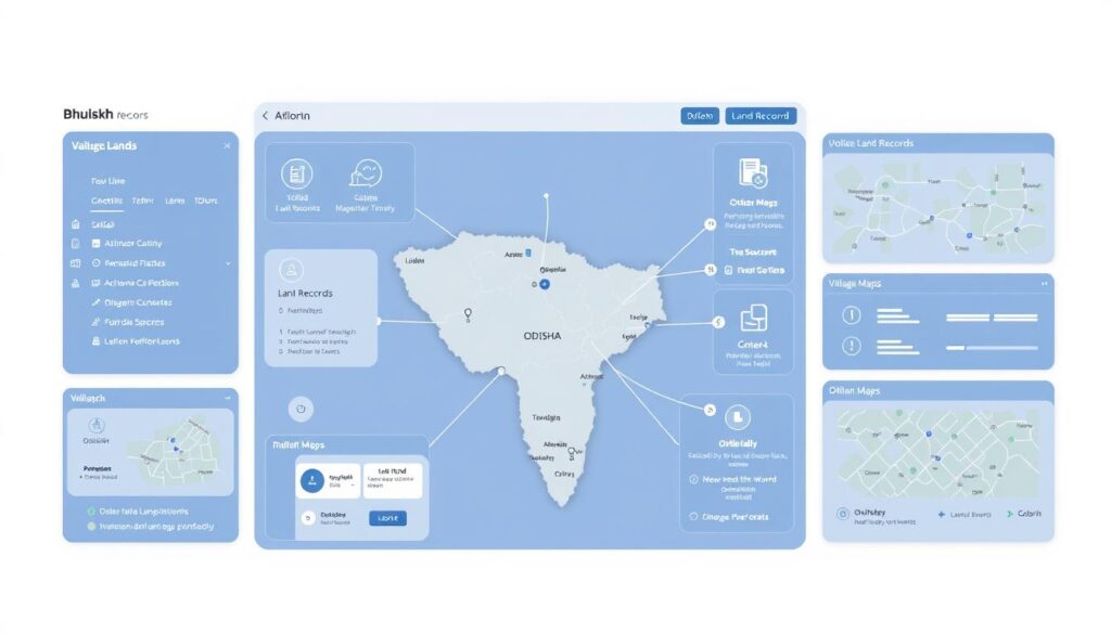 Bhulekh Odisha Land Records Navigation